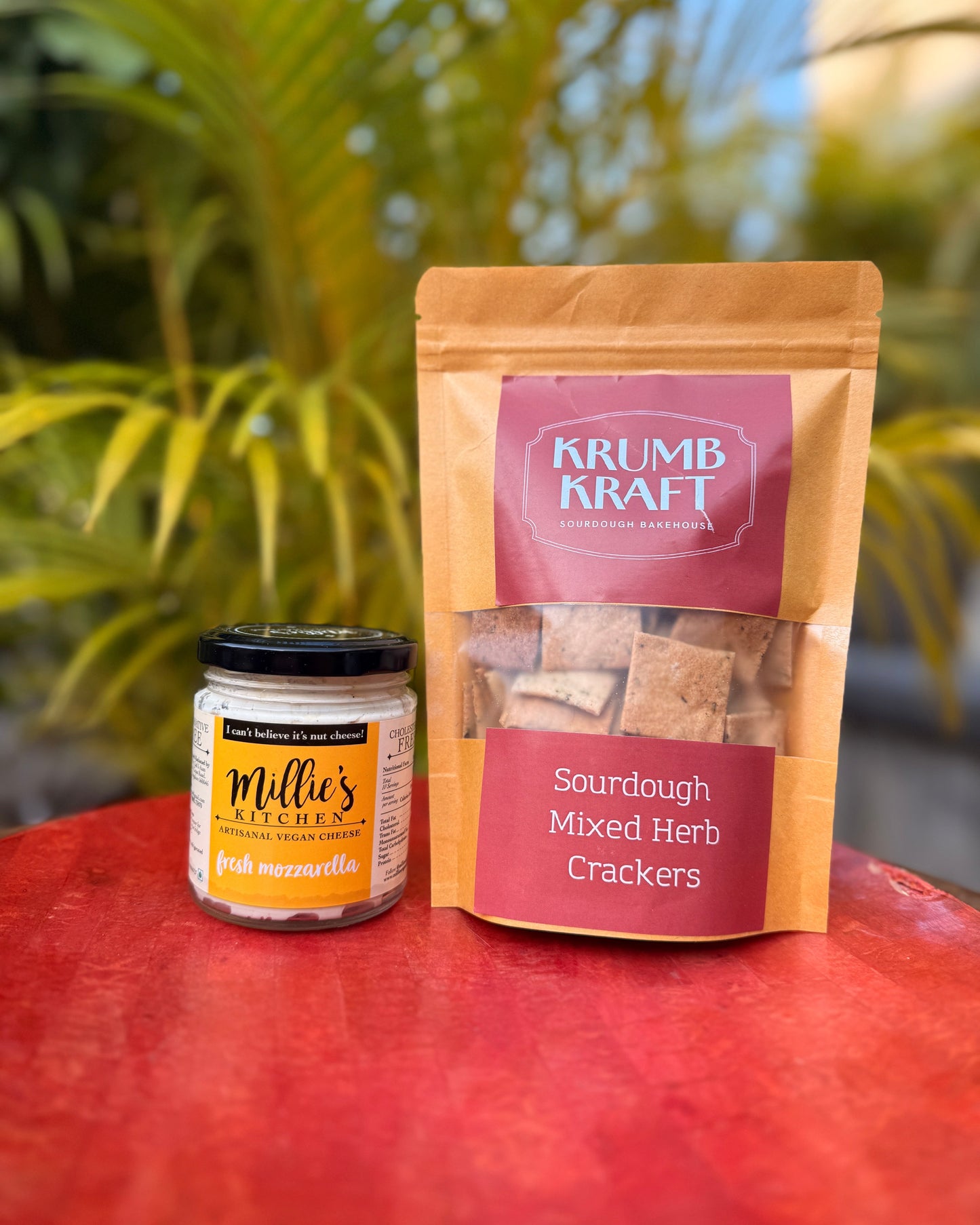 Mozzarella Cheese + Cracker Combo