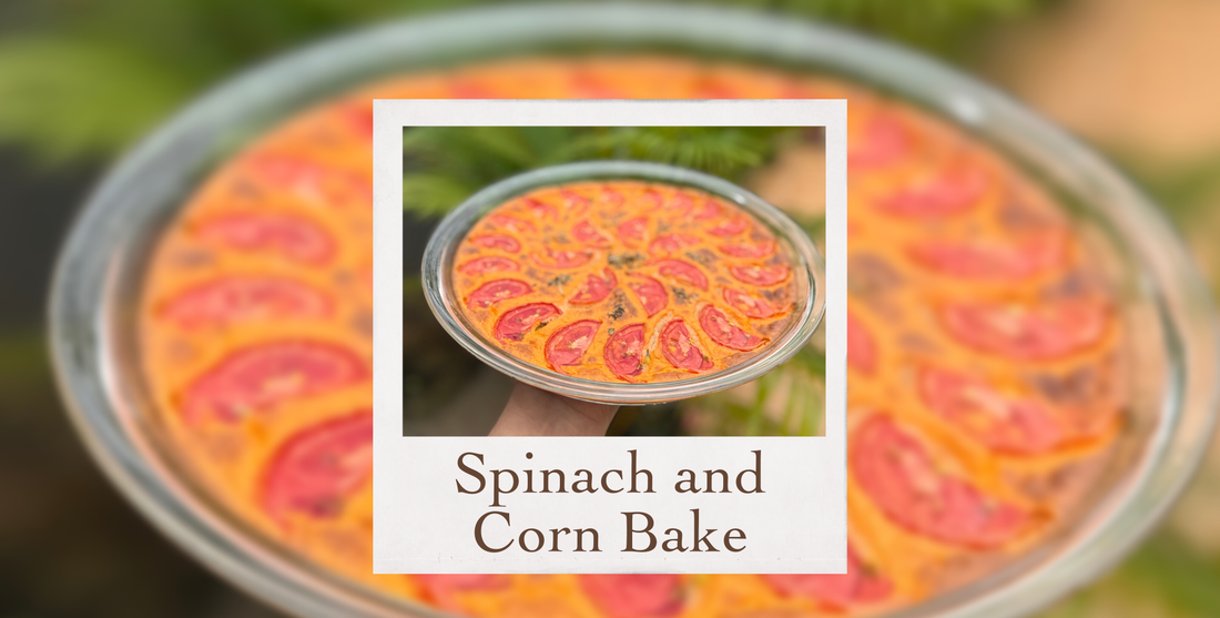 Spinach and Corn Bake