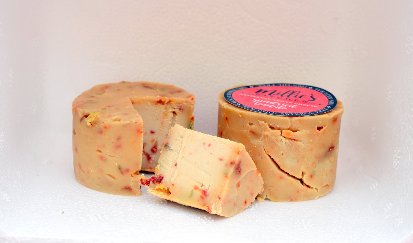 Sundried Tomato Vegan Cheese Wheel