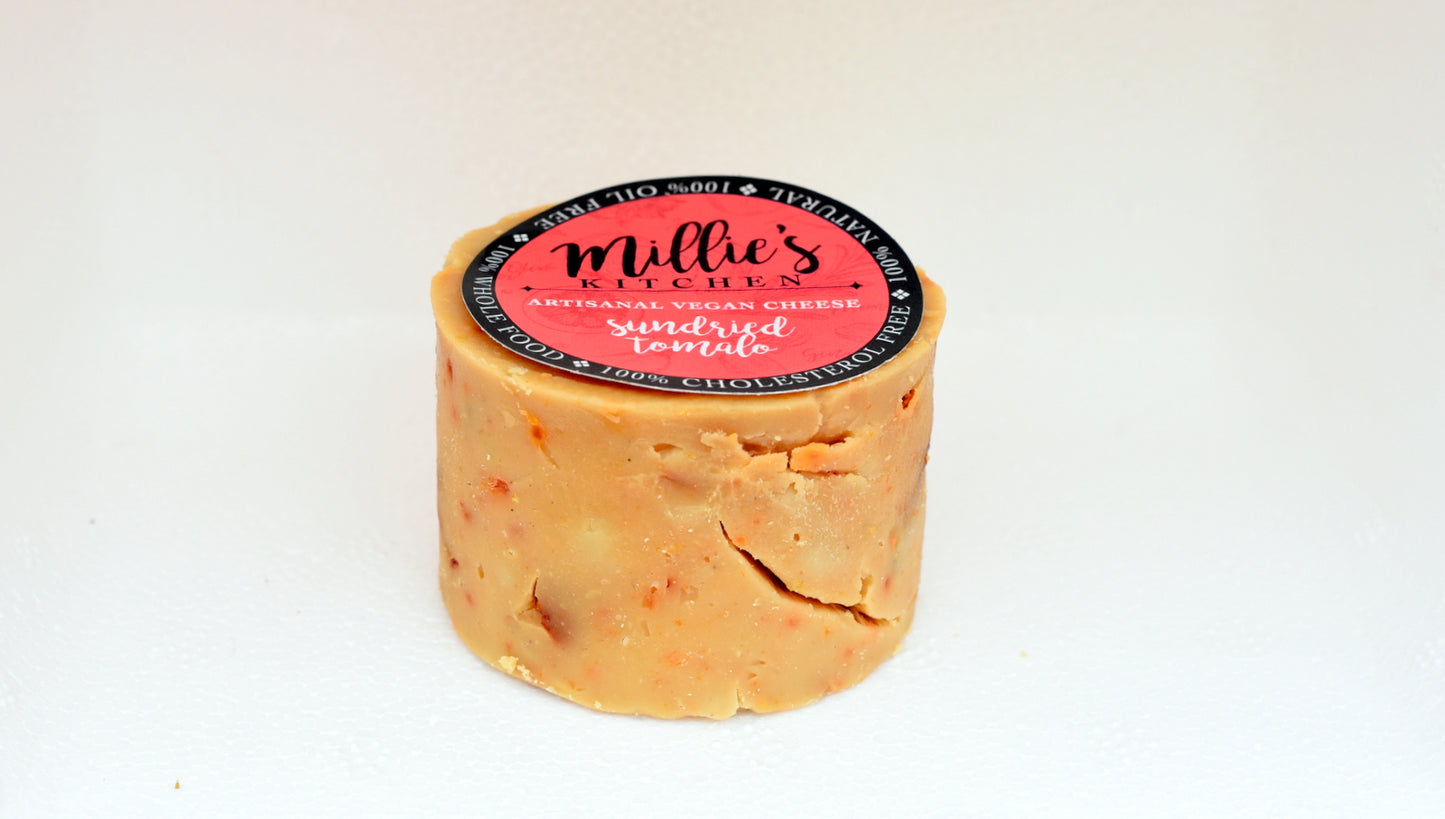 Sundried Tomato Vegan Cheese Wheel
