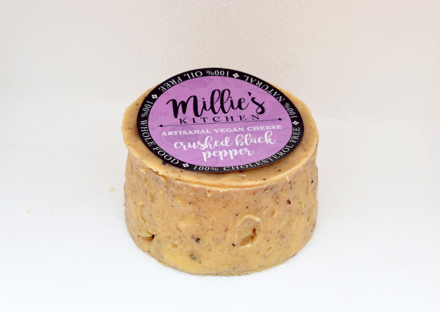Pepper Vegan Cheese Wheel
