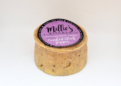 Pepper Vegan Cheese Wheel