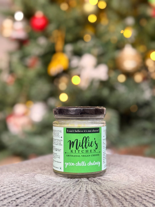 Green Chili Chutney Cheese Spread